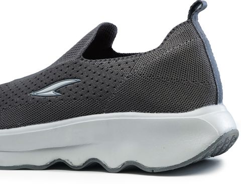 asian Casual Walking Shoes for Men | Soft Cushioned Insole || WIND-PRO-08 Walking Shoes For Men (Grey , 9) - Image 7