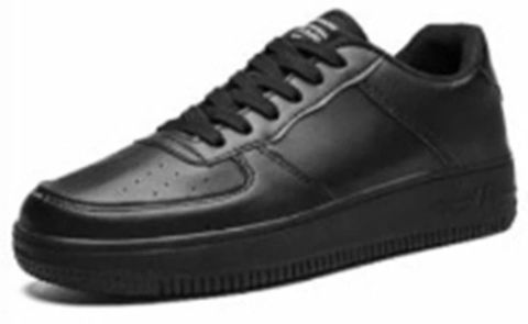 ROASTER Men's Synthetic Leather Lace-Up Office to Casual Sneakers Sneakers For Men (Black , 6) - Image 3
