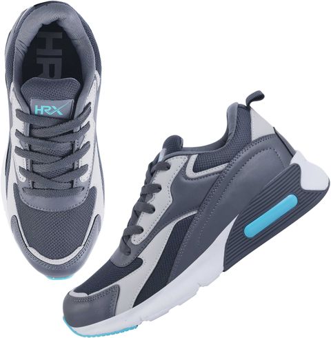 HRX by Hrithik Roshan HRX HRX-1003 Grey Lightweight Training Shoes (8) - Image 7