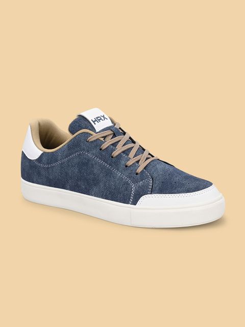 HRX by Hrithik Roshan Sneakers For Men (Blue, White , 10) - Image 8