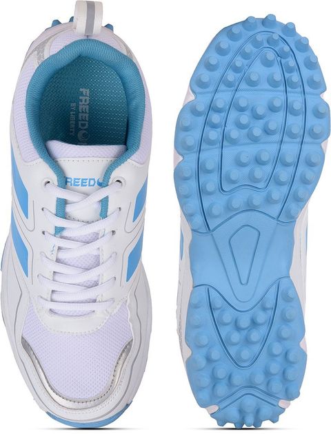LIBERTY Lacing Sports Shoes | Comfortable and Breathable Lace-Up Gym, Cricket Shoes For Men (Blue , 11) - Image 6