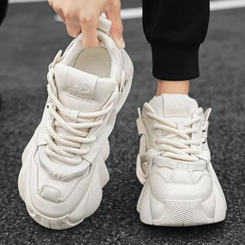 GANARRUK Trending Llifestyle Casual Shoes Sneakers For Men Sneakers For Men (White , 9) - Image 4