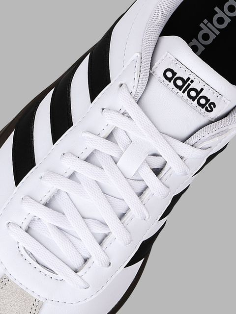 ADIDAS VL COURT BASE IKD Sneakers For Men (White , 6) - Image 8
