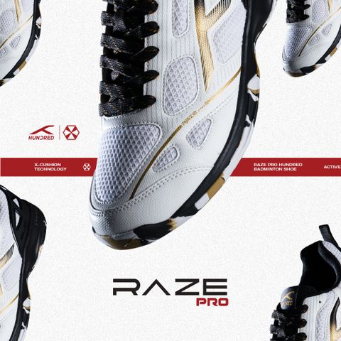 Hundred Raze Pro Badminton Shoes For Unisex - Buy Hundred Raze Pro