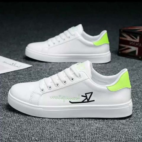 aadi Ultralightweight | Comfortable | Breathable Walking | Outdoor | Daily Use Sneakers For Men (White, Green , 7) - Image 8