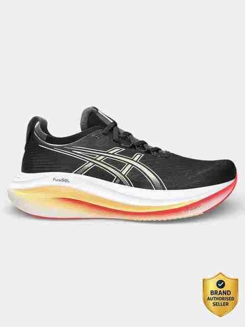 Asics GEL-NIMBUS 27 Running Shoes Men Orange 6 - Image 5
