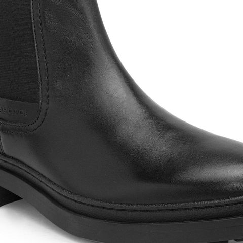 THOMAS CRICK Genuine Leather Chelsea Boots with Dual-Tone Finish and Enhanced Comfort Boots For Men (Black , 8) - Image 6
