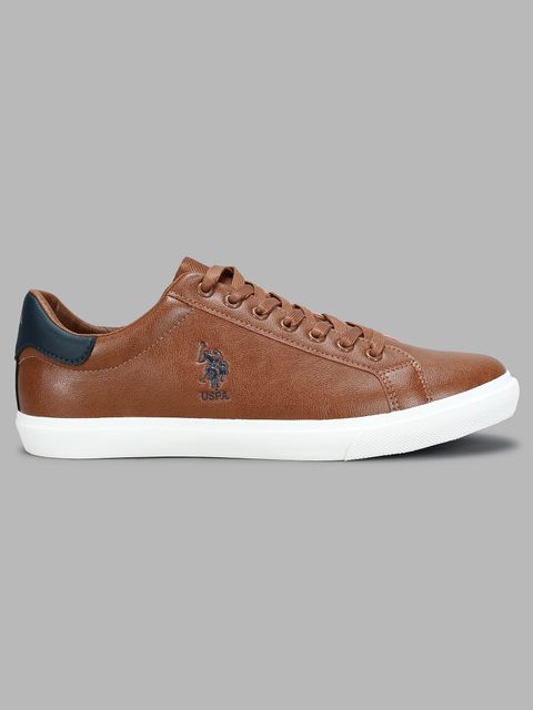 U.S. POLO ASSN. MADRYN 4.0 Sneakers For Men (Tan , 10) - Image 7