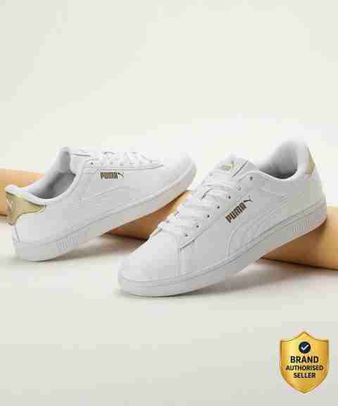 PUMA SMASHS V1 Sneakers For Women (White , 5) - Image 5