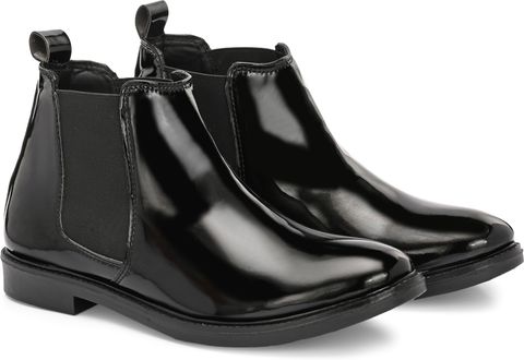 Pocy Shoes Men's Chelsea Boots (Black, UK 9) - Image 6