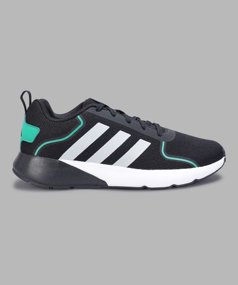 ADIDAS RayRun M Running Shoes For Men (Black , 9) - Image 8