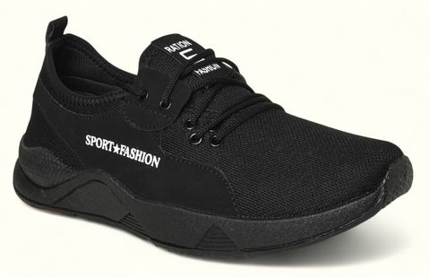 Free Kicks FK-343 Men's Sneakers, Black, Size 6 - Image 8