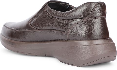 LIBERTY E823-04 Slip-on Casual Shoes Brown Size 8 - Image 7