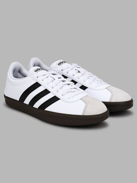 ADIDAS VL COURT BASE IKD Sneakers For Men (White , 6) - Image 3