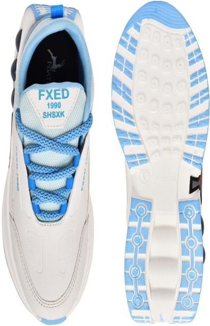 flostar Walking shoes for men | Trending shoes for men | Gym Wear shoe for boys Running Shoes For Men (Blue , 10) - Image 4