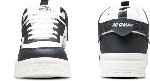 Asian Nexus-11 Sneakers for Men & Boys (White, Black, Size 6) - Image 8