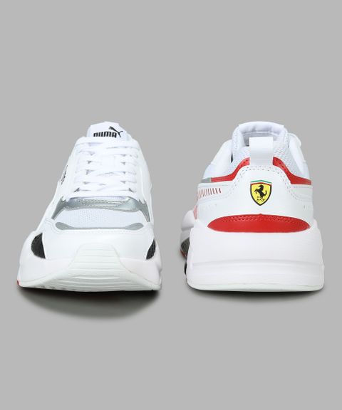 PUMA Ferrari Race X-Ray 2 IN Sneakers (White, UK 8) - Image 3