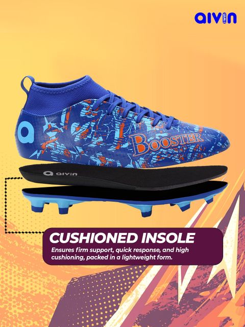 AIVIN Booster Pro Football Shoes For Men (Blue , 6) - Image 7