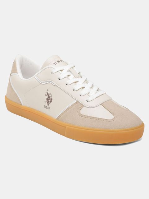 U.S. POLO ASSN. Sneakers For Men (Beige , 9) - Image 7
