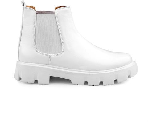 Roadster Men's Slip-On Boots (White) - Image 7