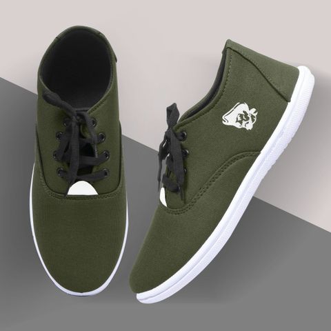 KANEGGYE Casuals For Men (Green , 9) - Image 5