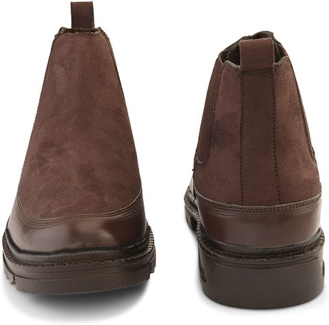 Glitchez Men's Chelsea Ankle Boots Brown 10 - Image 8