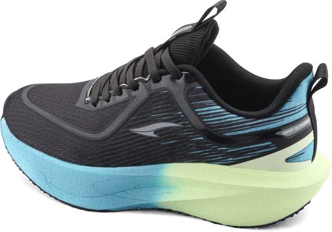 asian Hypercushion Carbon-15 Sports Shoes for Men Carbon Plate Technology for Running Running Shoes For Men (Black, Green , 9) - Image 8