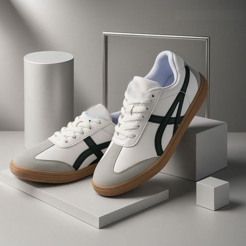 house of common Badminton Shoes For Men (White , 7) - Image 8