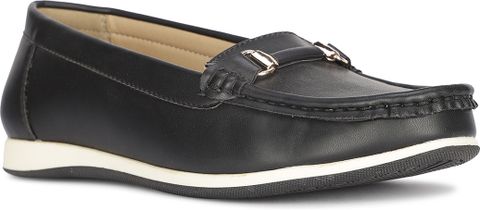 Bata GLORIA LOAFER Loafers For Women (Black , 8) - Image 6