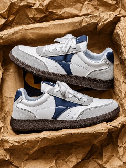 Layasa Multicolor Sneakers for Men (White, UK 9) - Image 8