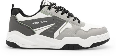 RED TAPE Low Cut Sneaker for Men in Grey Green | Sneaker Sneakers For Men (Grey, Green , 9) - Image 6