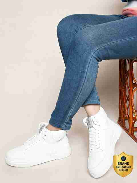 HRX by Hrithik Roshan HRX Women's White Sneakers, Size 7 - Image 5