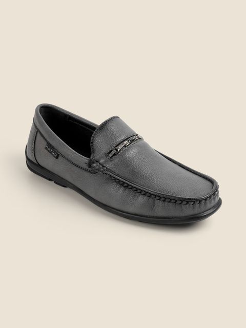 METRO 71-511 Loafers for Men (Grey, Size 6) - Image 6