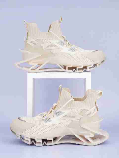 ATOM Spring Edge Alpha 2 Sneakers For Men (Beige , 7) - Image 2