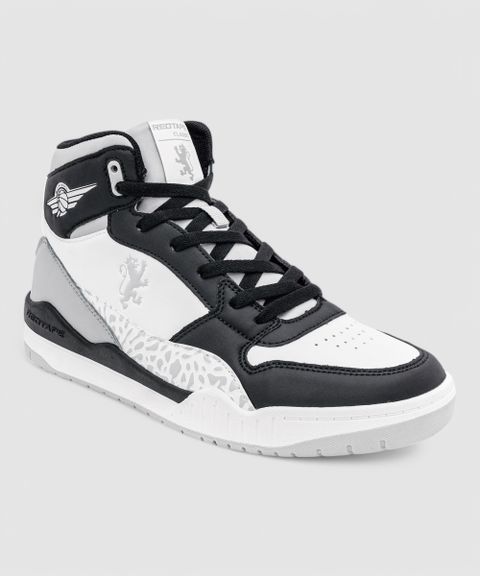 RED TAPE Casual Sneaker Shoes for Men (Black, White, 9) - Image 5