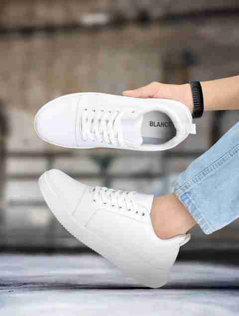 BLANCCY Sneakers For Men (White , 9) - Image 3