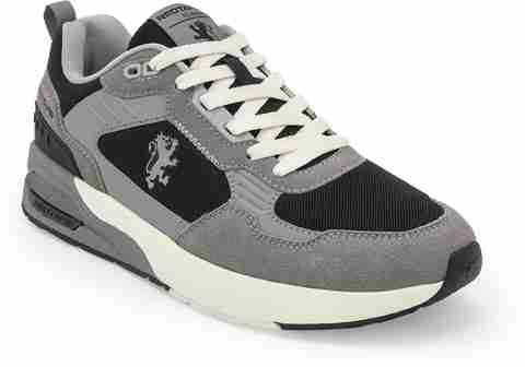 Red Tape Men's Grey Black Lifestyle Sneakers (Size 6) - Image 5