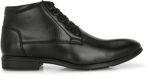 MACTREE Lace Up For Men (Black , 9) - Image 8