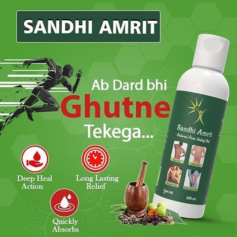 Divya Shri Pain Relief Oil 200ml Ayurvedic - Image 6