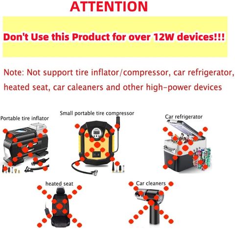 Zivika USB to 12V Car Cigarette Lighter Socket Converter Cable - Image 7