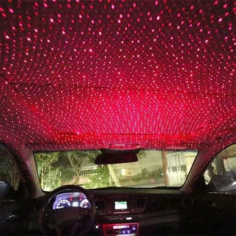 RIRO The projector is small and lightweight, so it's easy to take with you on the go. Car Fancy Lights (Multicolor) - Image 4