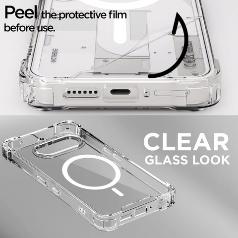 Pikkme Back Cover for Nothing Phone (3a) Transparent Grip Case - Image 5
