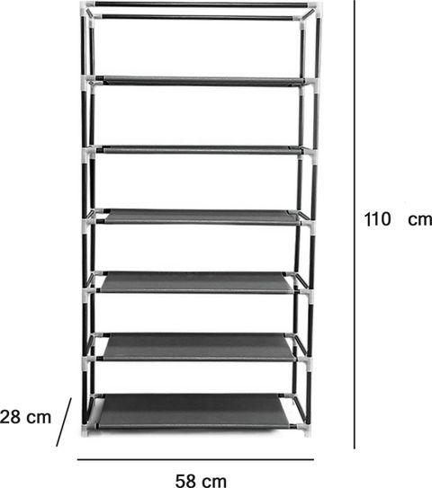 CMerchants Premium 6L Bridge Animal Print PP Collapsible Wardrobe (Finish Color - MULTI COLOR, DIY(Do-It-Yourself)) - Image 4