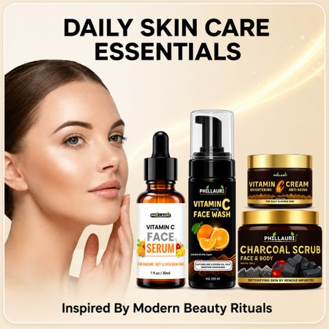 Phillauri Vitamin C Face Serum, Facewash, Toner, Moisturizer Full Skin Care (4 Items in the set) - Image 5