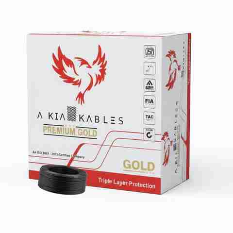 AKIA KABLES 1 sq/mm Black 90m Wire - Image 5