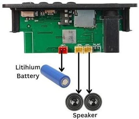 Pro PREMIUM Bluetooth FM USB AUX Card MP3 Stereo Audio AmplifierPR Sound Recorder and Sound Circuit Electronic Hobby Kit - Image 4