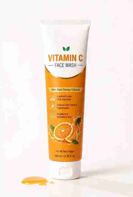 sassy beauty Vitamin C Skin Revitalizing Cleanser Face Wash (100 ml) - Image 3