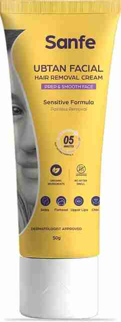 Sanfe Ubtan Facial Hair Removal Cream 50g - Image 3