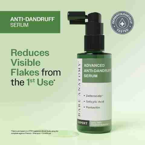 BARE ANATOMY Advanced Anti Dandruff Serum | Up to 100% Dandruff Reduction | For Men & Women (50 ml) - Image 5