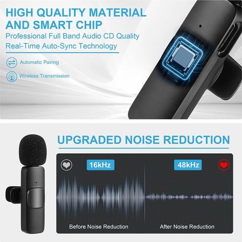 MOBIZAC à¤®à¥à¤¬à¤¿à¤à¤¼à¥à¤ Mobile Lapel Mic for Youtube Video Recording Podcast ASMR Interviews Conference à¤µà¥à¤²à¥à¤à¤¿à¤à¤ à¤®à¤¾à¤à¤à¥à¤°à¥à¤«à¥à¤¨à¥à¤¸ (à¤à¤¾à¤²à¤¾) - Image 3